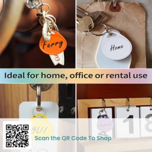 1PC OF PLASTIC KEYCHAIN